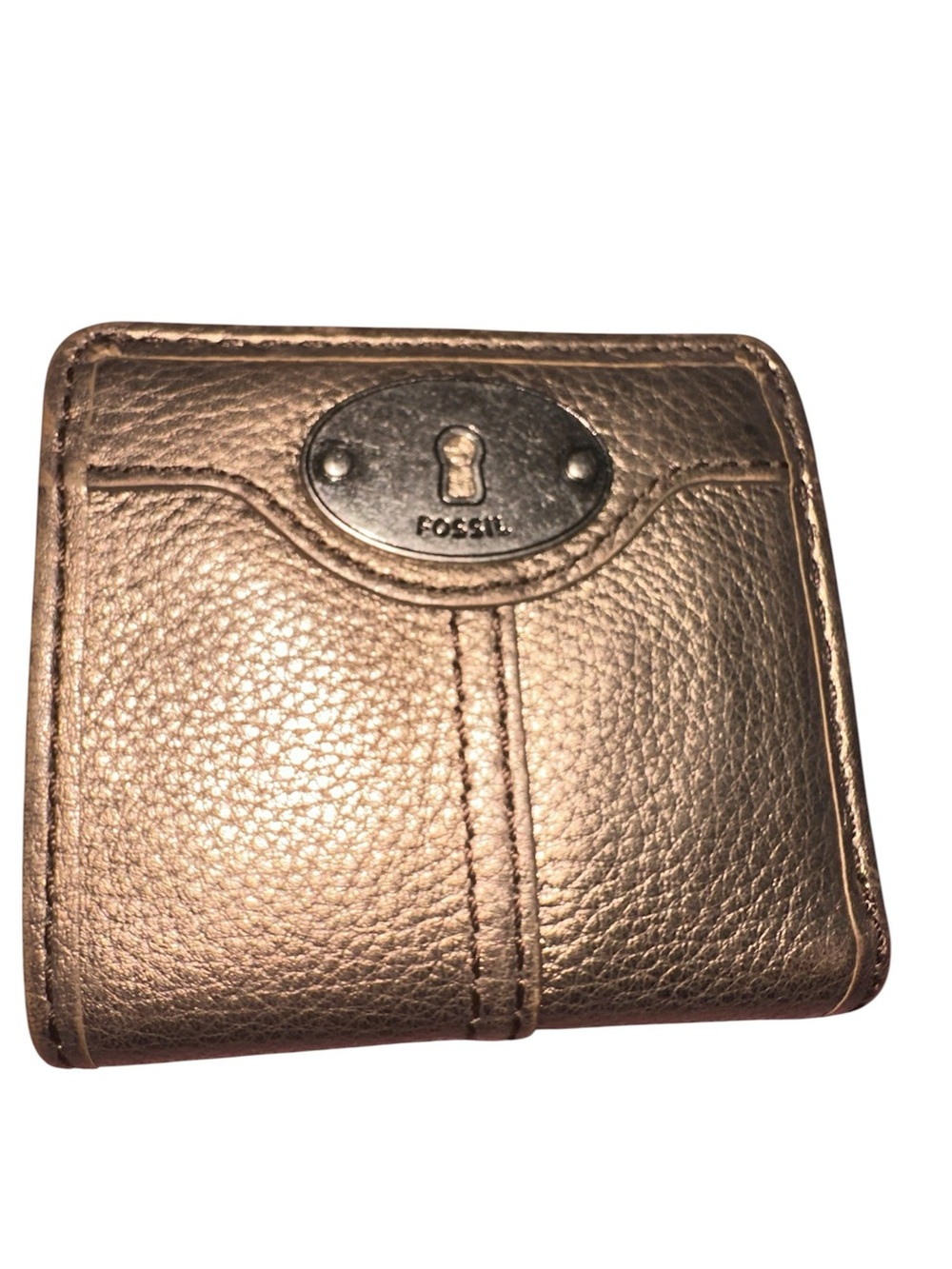 FOSSIL Classic Bifold Wallet Metallic Bronze July 2013